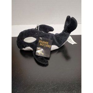 The 24K Company Beanie Boppers Wenda the Orca Plush with Tags